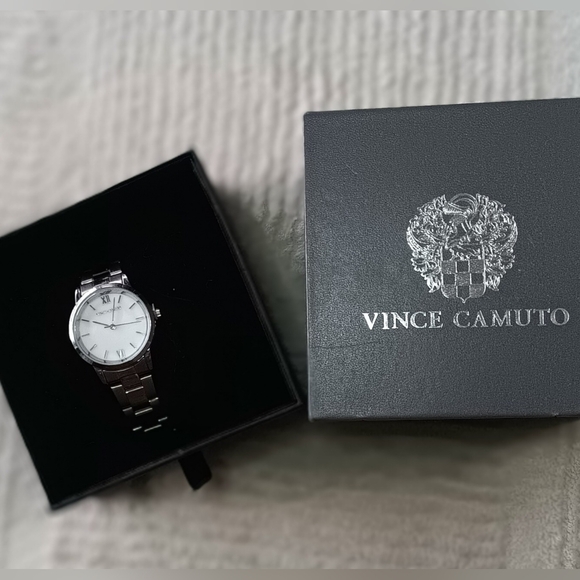 Vince Camuto Accessories - Vince Camuto Stainless Mother of Pearl Womens Watch New In Box